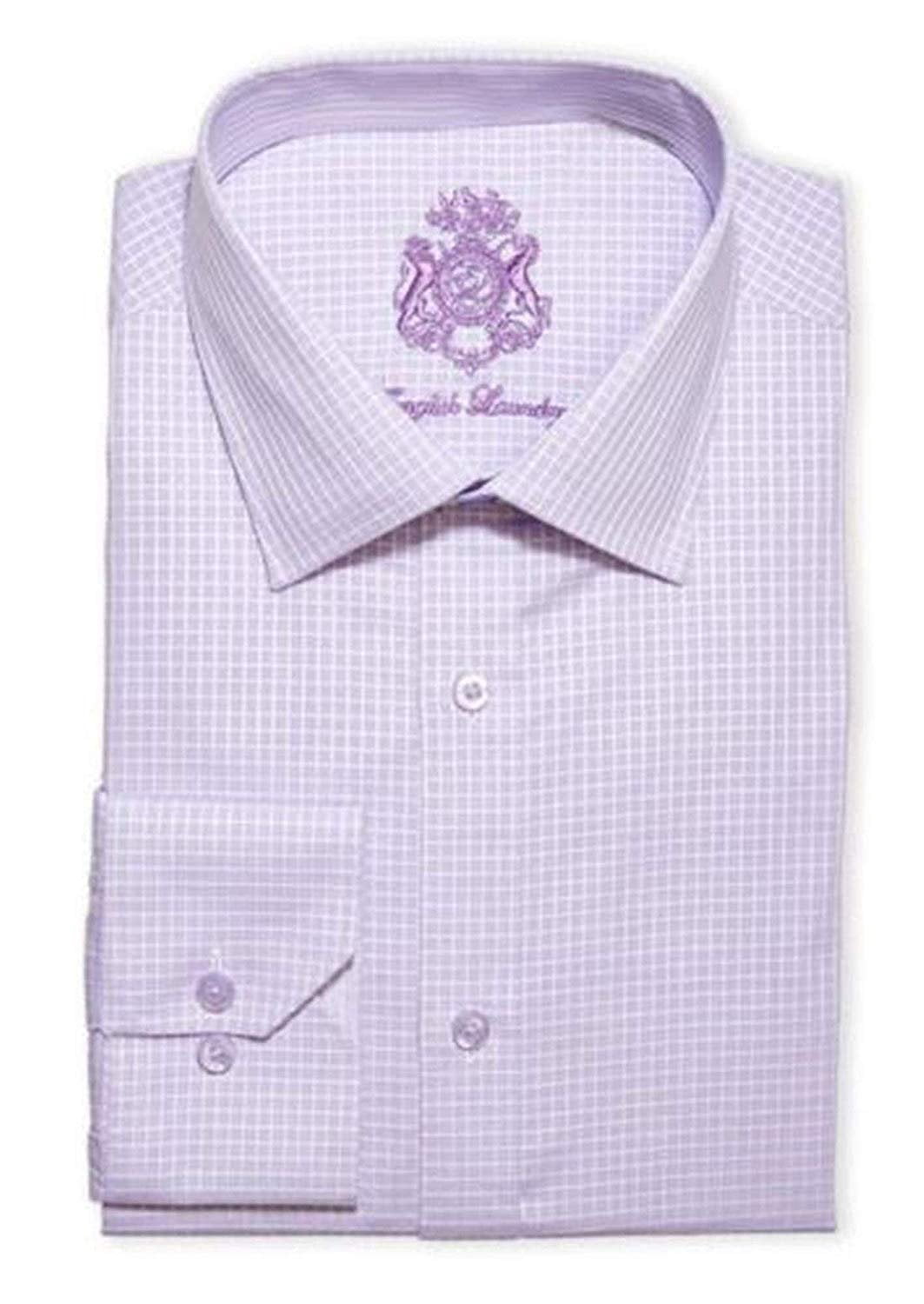 english laundry men's dress shirts English Laundry Men's Dress Shirt Stretch Cotton Variety 15.5 34x35, Lite  Purple