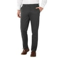 thumbnail image 1 of English Laundry Men's Straight Leg Flex Waist Flat-Front Pants 36W-34L/Forged Iron, 1 of 3