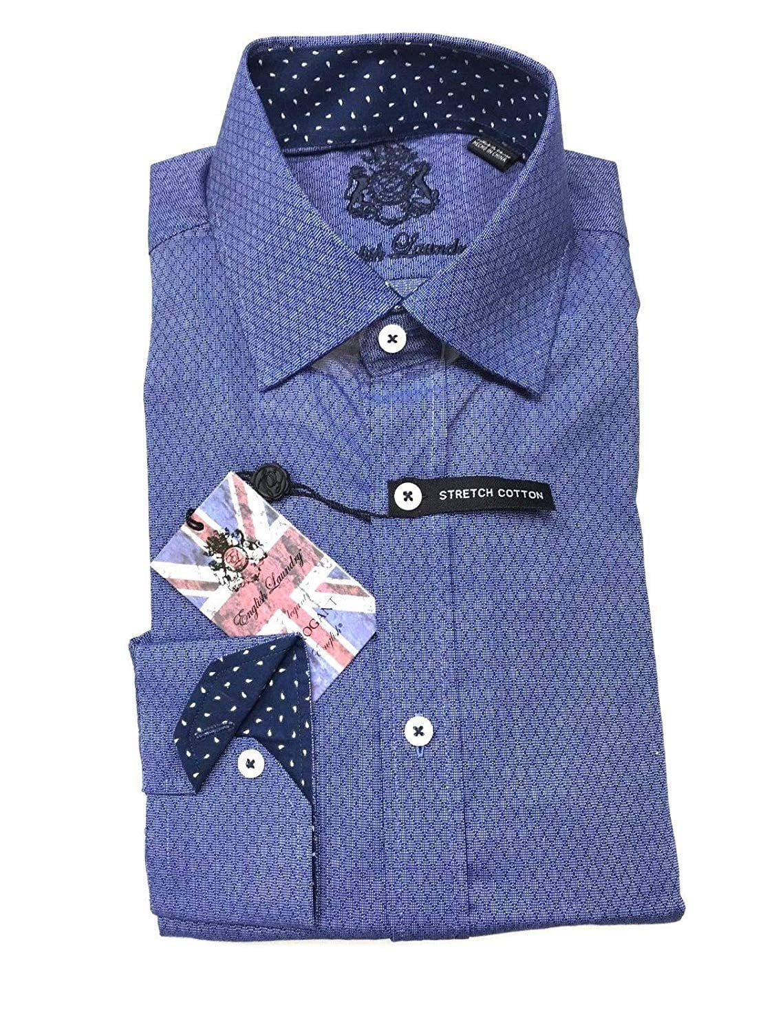 English Laundry Men's Dress Shirt Stretch Cotton Variety 15.5 ...