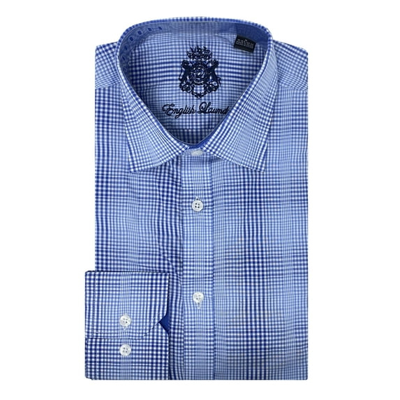 English Laundry Mens Cotton Long Sleeve Stretch Shirt;M/15-15.5/34-35