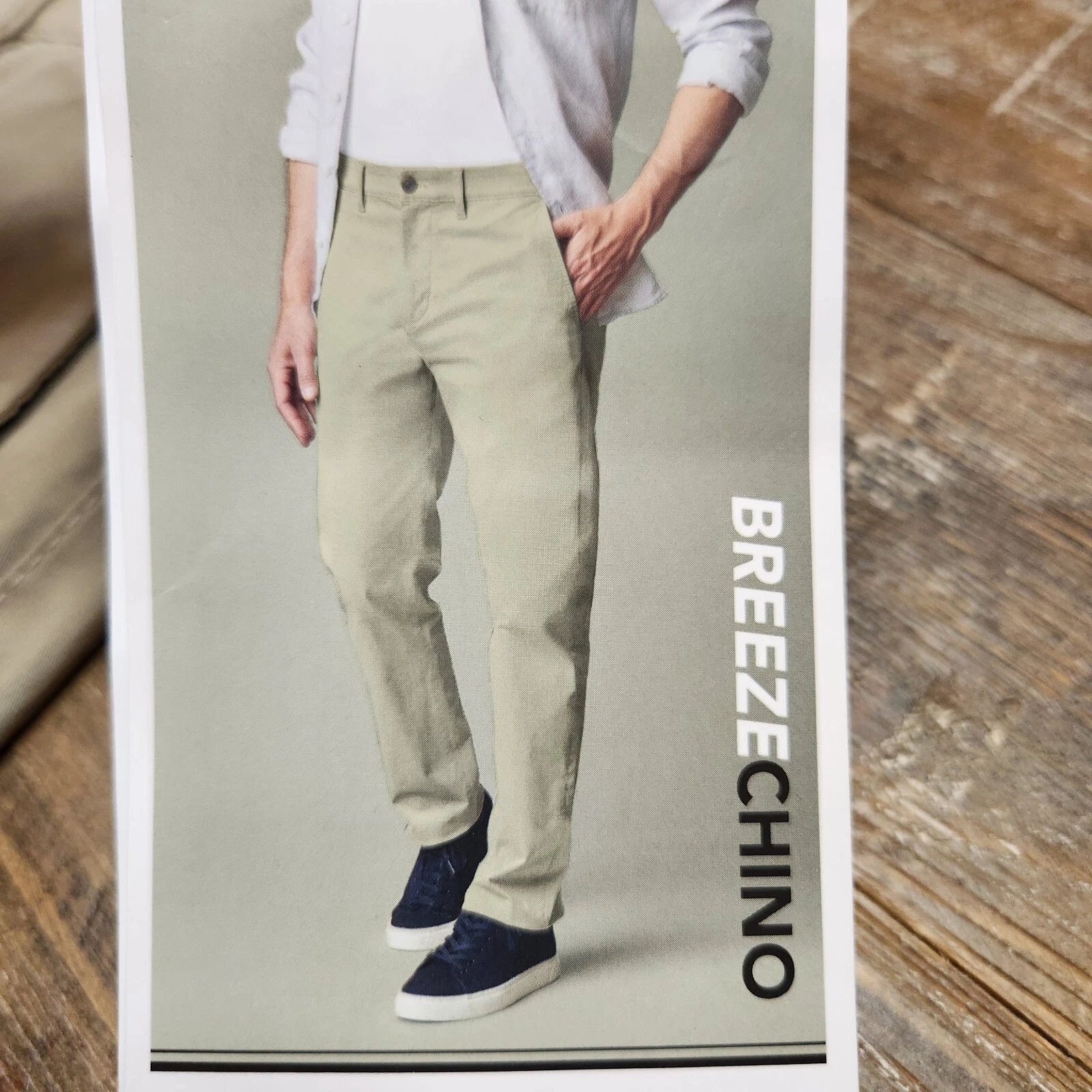 Mens Midweight Breeze Chino Pant 38x30