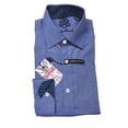 thumbnail image 1 of English Laundry Mens Stretch Cotton Dress Shirt Blue Diamond, 16-32/33, 1 of 4