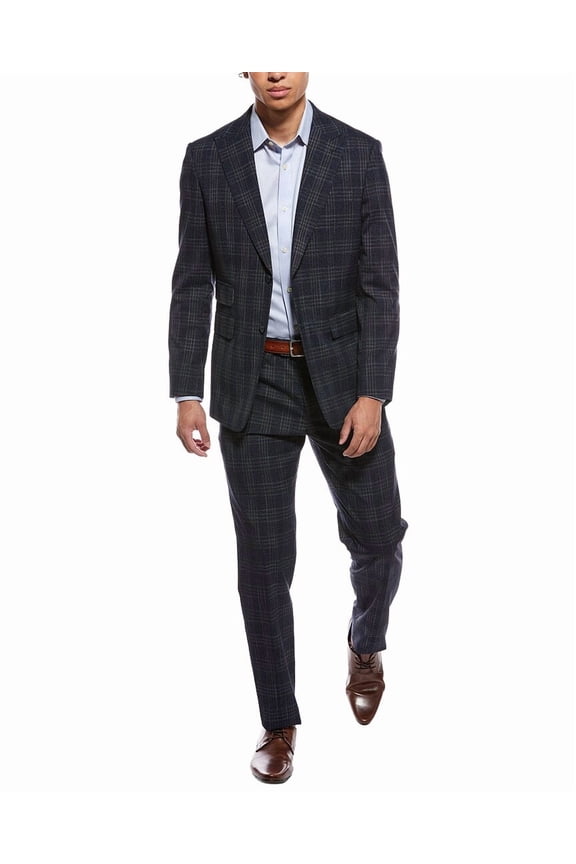 mens  2pc Suit, R42/35, Blue