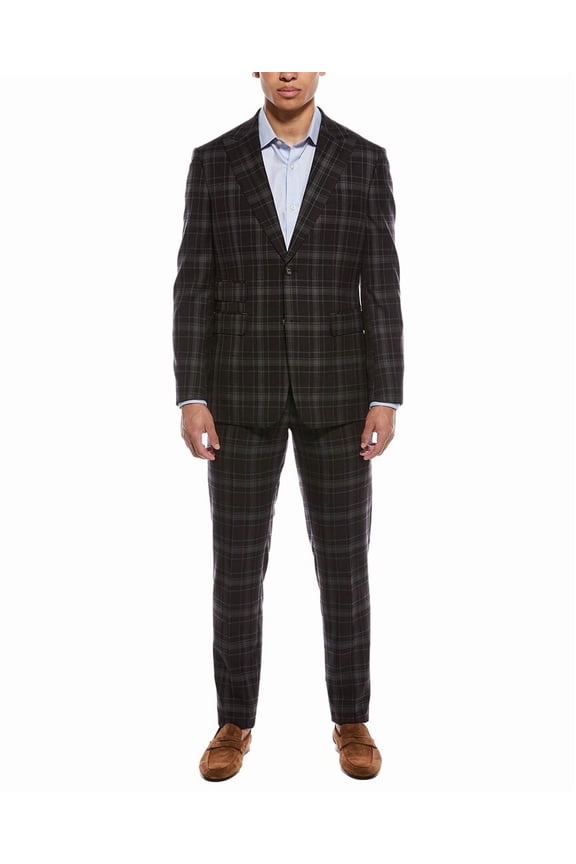 mens 2pc Suit, R46/39, Black