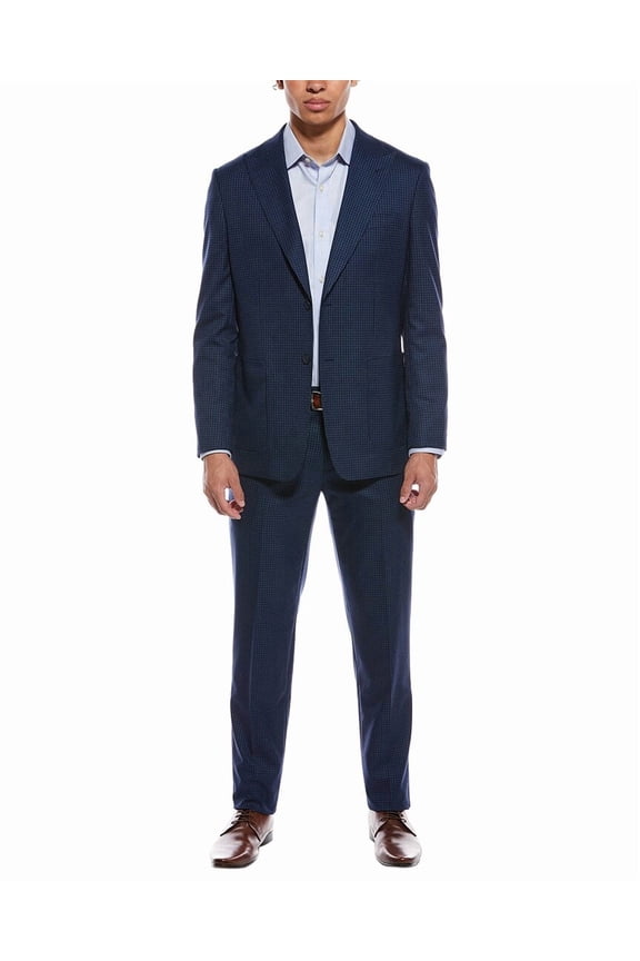 mens  2pc Suit, R46/39, Blue