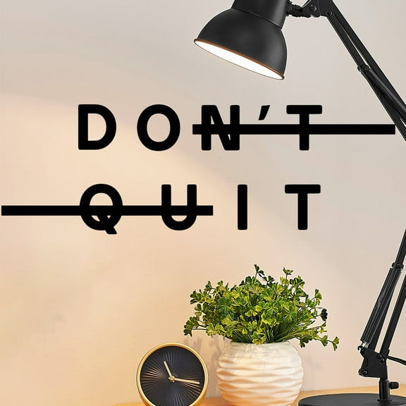 English Letter Wall Sticker, Waterproof Removable Decal, Peel-and-Stick Home Decor, Oil-Proof Vinyl Art, No-Residue DIY Room Decoration