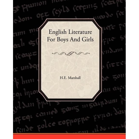 English Literature For Boys And Girls (Paperback)