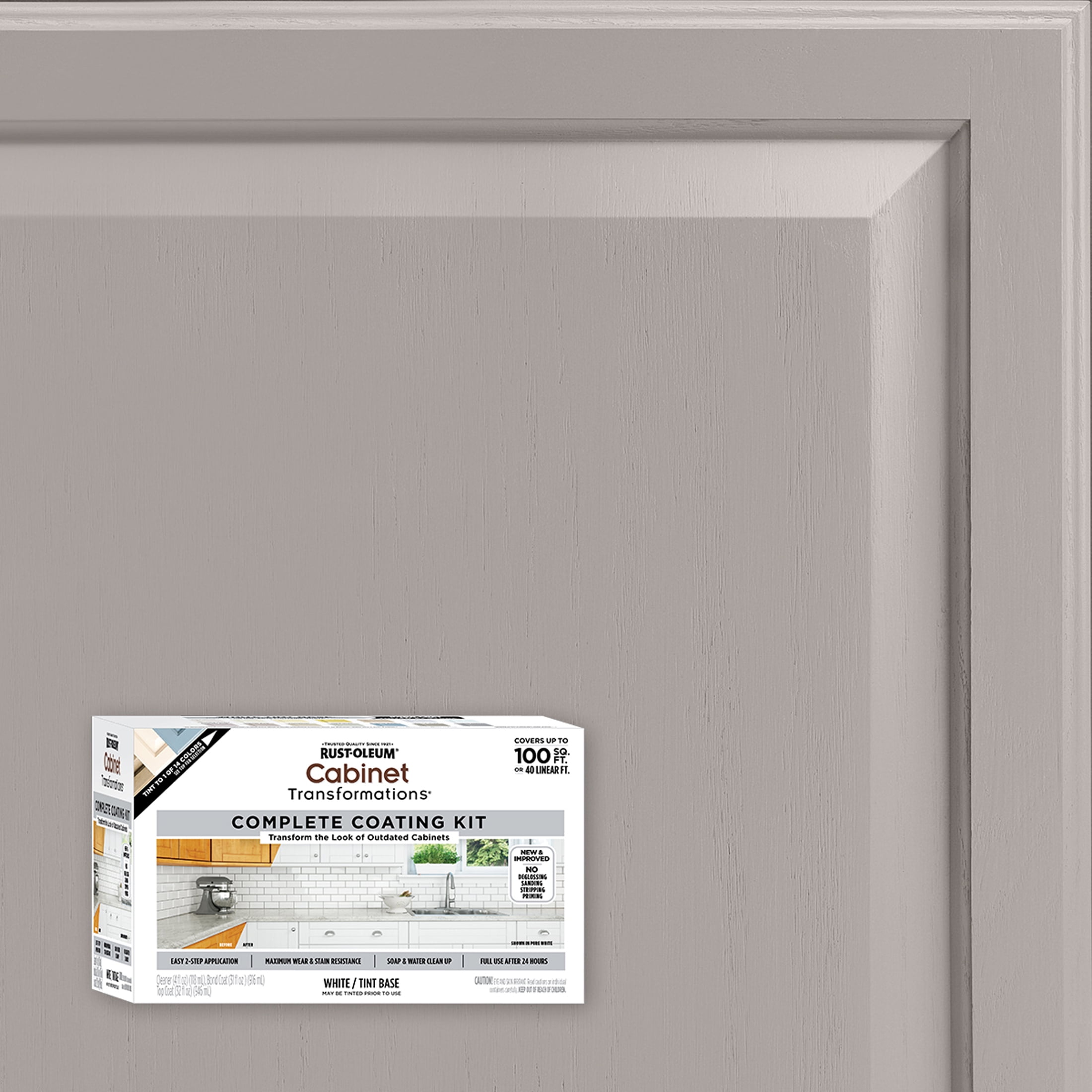 English Manor, Rust-Oleum Cabinet Transformations Satin Coating Kit-37467814T, Quart