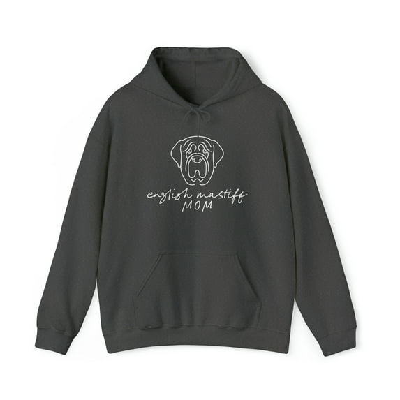 English Mastiff Dog Mom Hoodie, Gifts, Hooded Sweatshirt
