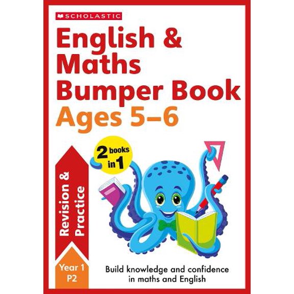 Catherine Casey English & Maths Bumper Book Ages 5-6 (Paperback) English and Maths Made Simple