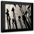thumbnail image 1 of English, Paul 12x12 Black Modern Framed Museum Art Print Titled - Pedestrian I, 1 of 5