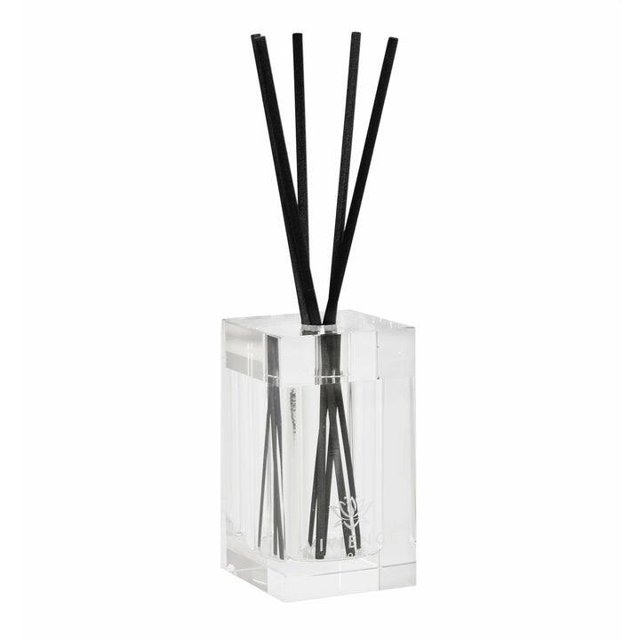 English Pear & Freesia Scent Clear Square Shaped Reed Diffuser