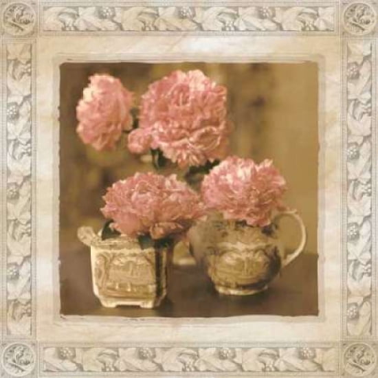 English Peony II Canvas Art - JoAnn T Arduini (24 x 24)
