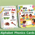 English Phonics Learning Cards, Reading Sound and Letter Practice ...