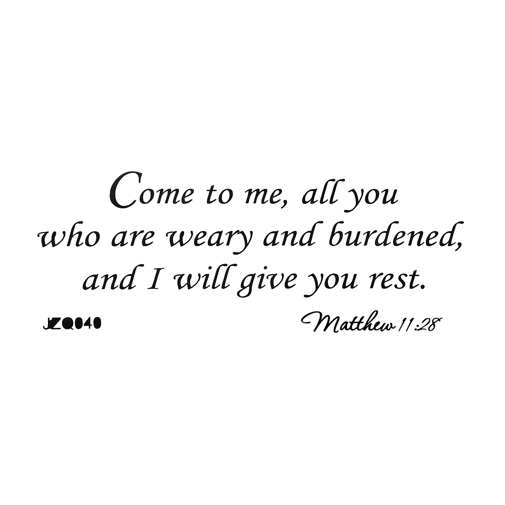 English Poetry Quote Wall Art Sticker Decals for Living Room Home