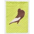 thumbnail image 1 of English Pouter Pigeon Green Flag Garden Size, 1 of 1