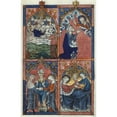 thumbnail image 1 of English Psalter C1303-16. Nnoah And His Ark Joachim And The Lord Marriage Of Joachim And Anne Birth Of The Virgin., 1 of 1