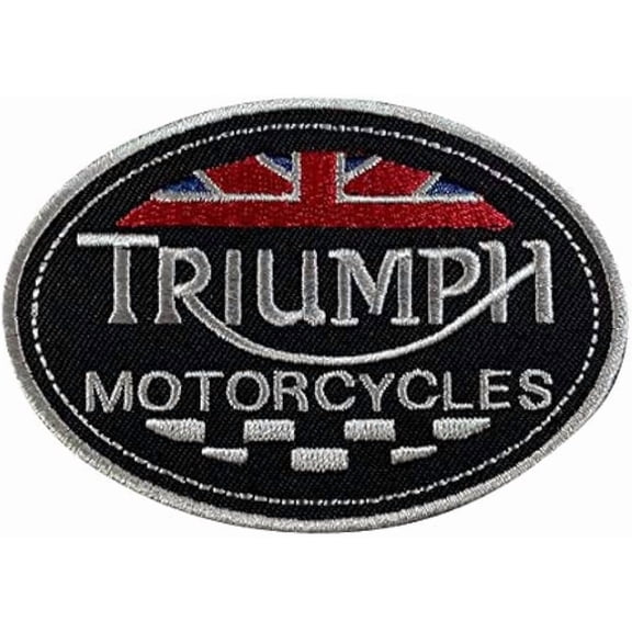English Racing Logo Oil Fuel Mechanic Car Classic Iron On Patch for Clothing Motosport