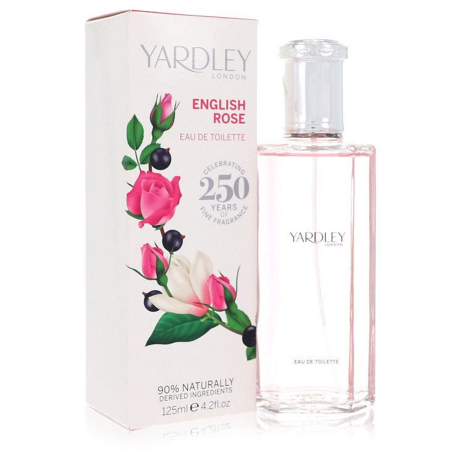 English Rose Yardley Eau De Toilette Spray By Yardley London - 4.2 oz English Rose Yardley Eau De Toilette Spray By Yardley London - 4.2 oz