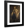 thumbnail image 1 of English School 15x24 Black Modern Framed Museum Art Print Titled - Portrait of Baron Emmitile Edward the Wogan of Rathcopey, 1 of 5