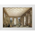 thumbnail image 1 of English School 18x14 White Modern Wood Framed Museum Art Print Titled - View of a Jacobean-Style Grand Drawing Room, 1 of 4
