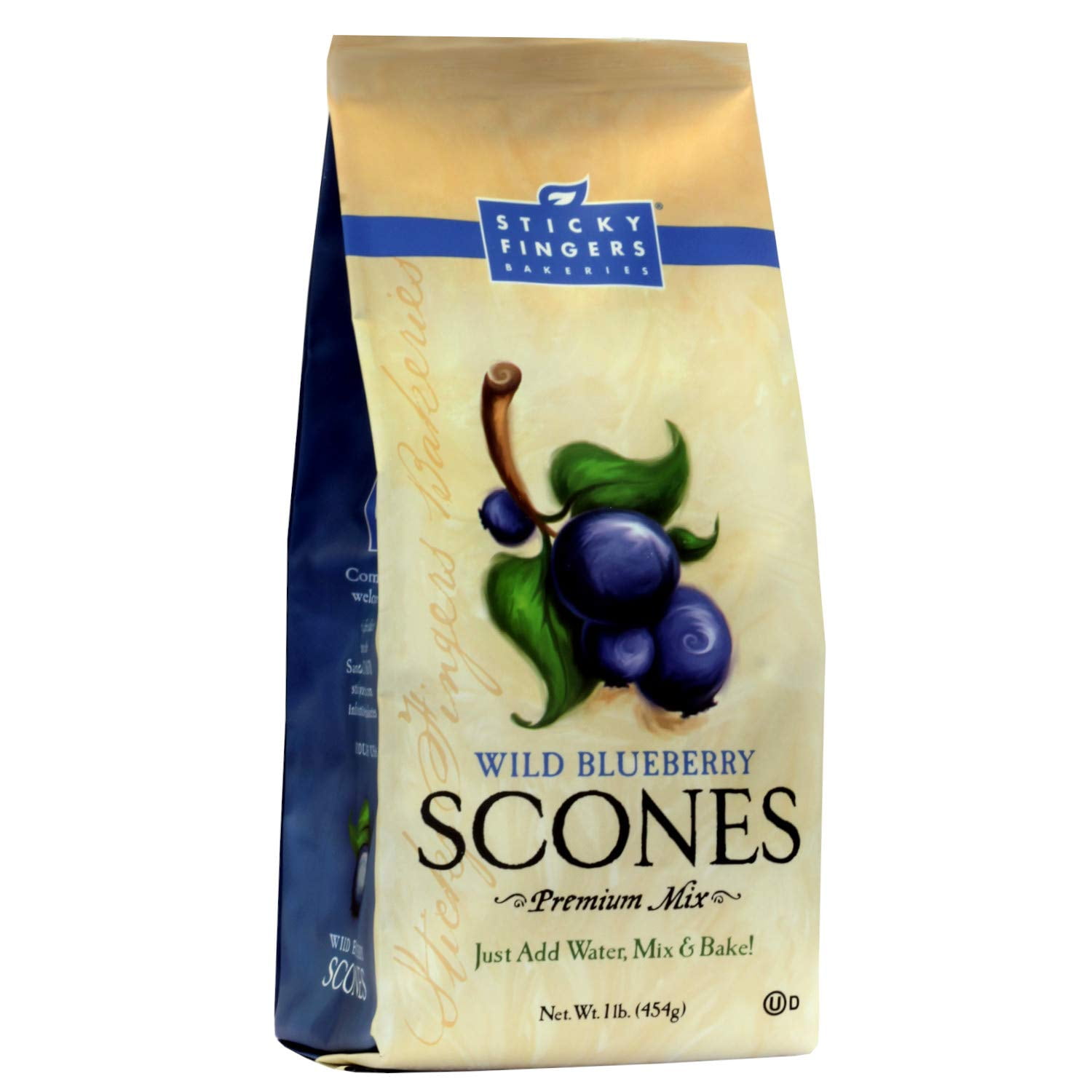English Scone Mix, Wild MMF7 Blueberry by Sticky Fingers Bakeries