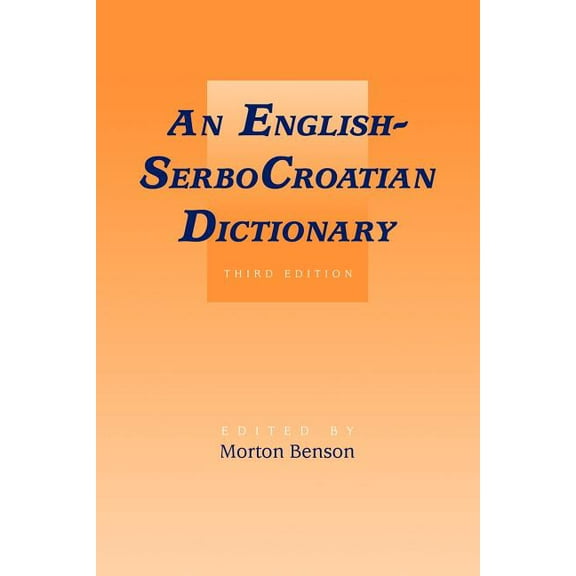 English-Serbocroatian Dictionary, (Paperback)