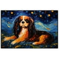 thumbnail image 1 of English Setter Dog Watercolor Starry Night Van Gogh Painting Kits, Painting Watercolor Canvas, Canvas Suitable for Room Decor Cafe Decor Or Gift for Friends, 1 of 4