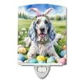 thumbnail image 1 of English Setter Easter Egg Hunt Ceramic Night Light 4 in x 6 in, 1 of 3