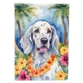 thumbnail image 1 of English Setter Luau Garden Flag 11.25 in x 15.5 in, 1 of 5