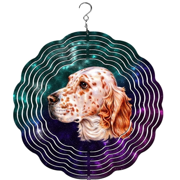 English Setter Wind Spinner