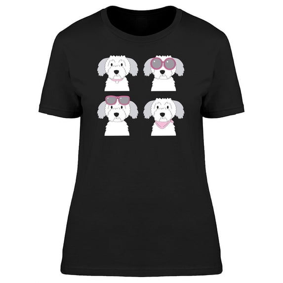 English Sheepdog Fashion Set T-Shirt Women -Image by Shutterstock, Female x-Large