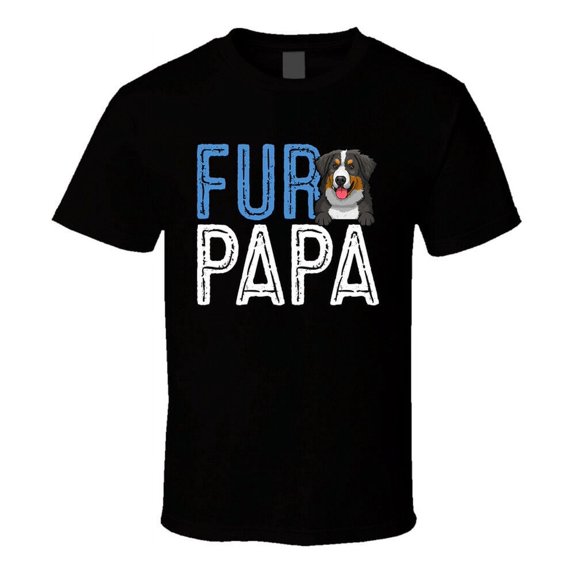 English Shepherd Fur Papa Father's Day T Shirt