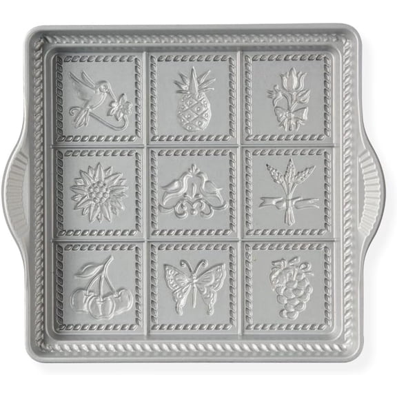 English Shortbread Pan, 9x9 Inches, Non-stick