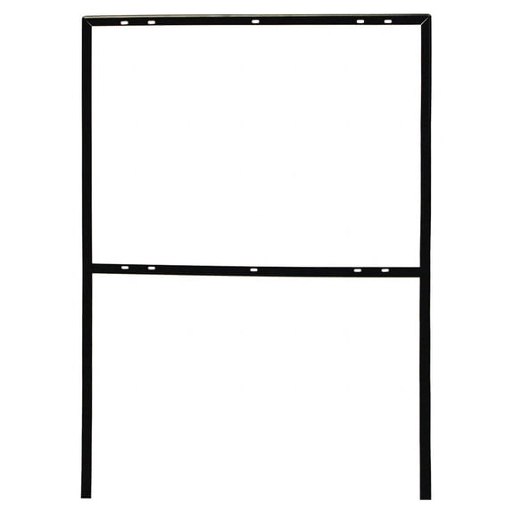 English Sign Frame Metal 41.5 in. H x 25.5 in. W