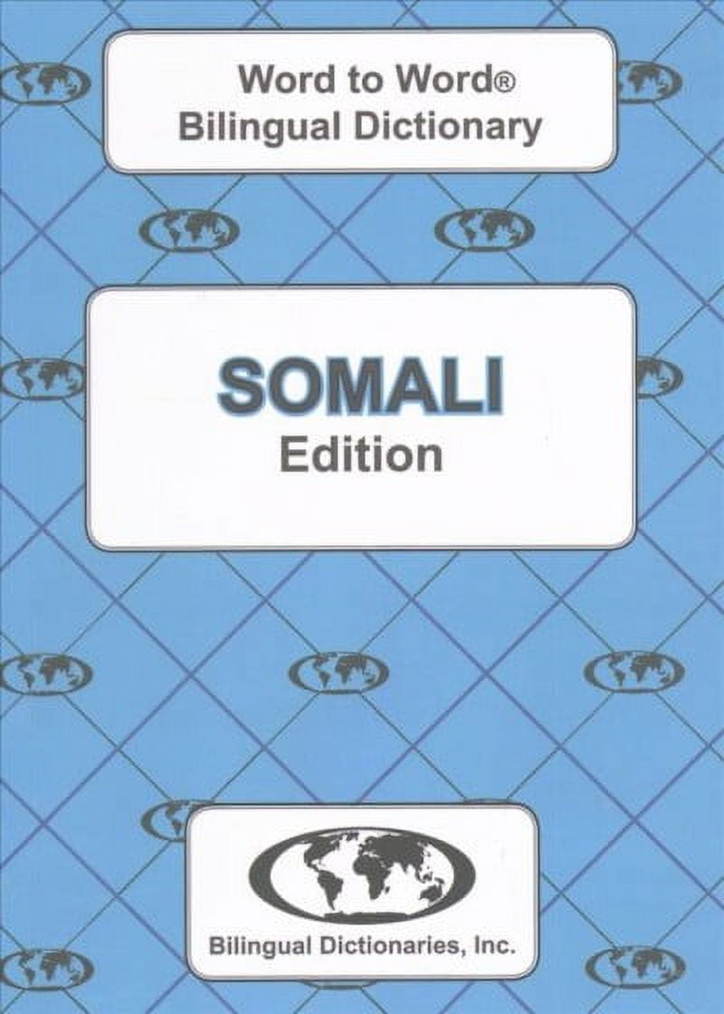 EnglishSomali & SomaliEnglish WordToWord Dictionary