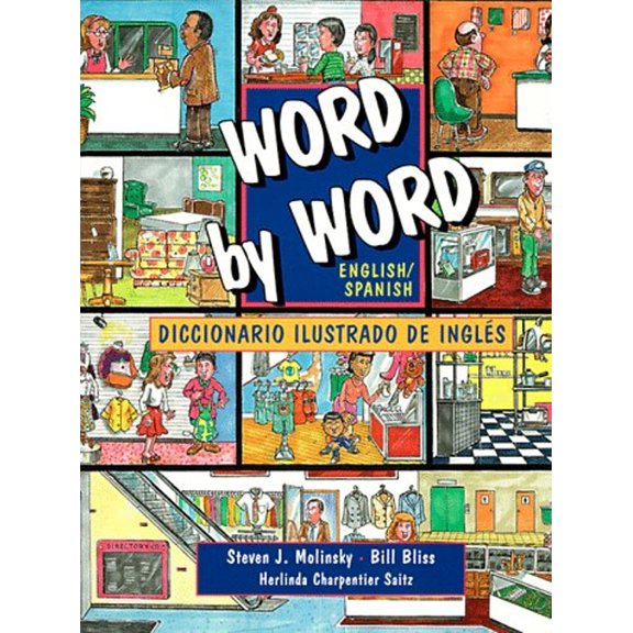 Pre-Owned Word by Word English/Spanish Diccionario Ilustrado De Ingles (Picture Dictionary) (Paperback) 0131258656 9780131258655