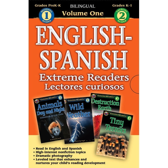 English-Spanish, Grades PK - 1 : Extreme Readers, Volume 1, Level 1 (Multiple copy pack)