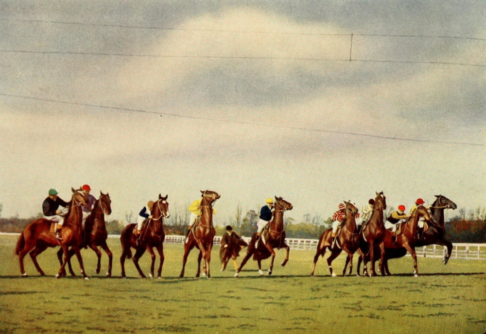 English Sport 1903 A Start Canvas Art - Unknown (18 x 24)