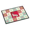 thumbnail image 1 of Caroline's Treasures CK5388MAT English Spot Rabbit Love Door Mat, Indoor Rug or Outdoor Welcome Mat 18x27 Doormat, 27"L, 1 of 4