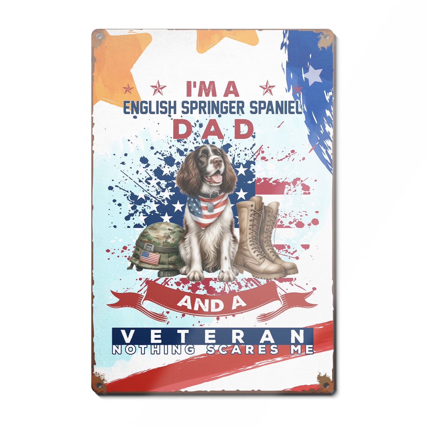 Springer Dad I'm a English Springer Spaniel Dad and a Veteran, Nothing Scares me ...