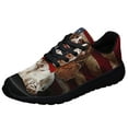 thumbnail image 1 of English Springer Spaniel Dog American flag Shoes Sneakers Black Size 11.5, 1 of 7