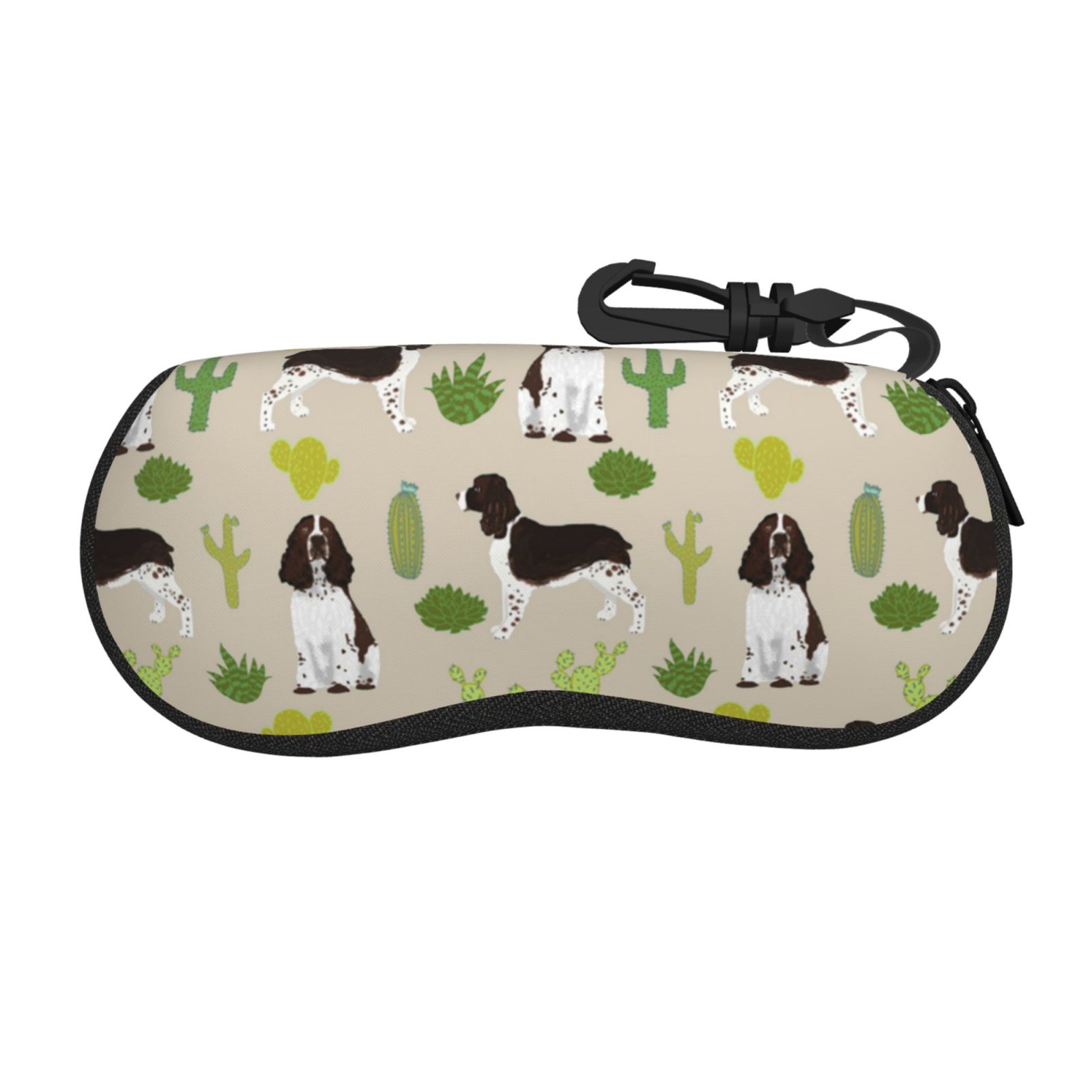 English Springer Spaniel Dog Cactus Dog Eyeglasses Bag Spectacles