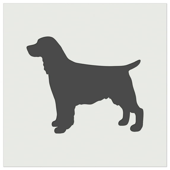 English Springer Spaniel Dog Solid DIY Cookie Wall Craft Stencil - 5.5 Inch
