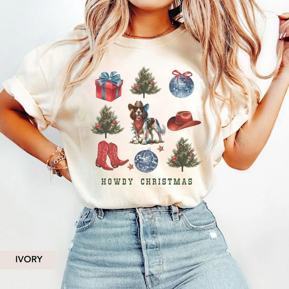 English Springer Spaniel Howdy Shirt English Springer Spaniel Shirt