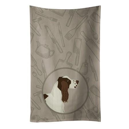 English Springer Spaniel In the Kitchen Kitchen Towel