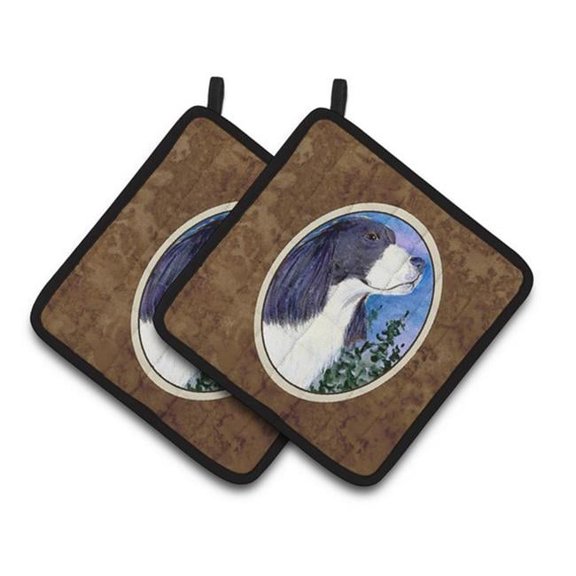 English Springer Spaniel Pair of Pot Holders