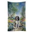 thumbnail image 1 of English Springer Spaniel Spring Path Kitchen Towel, 1 of 5