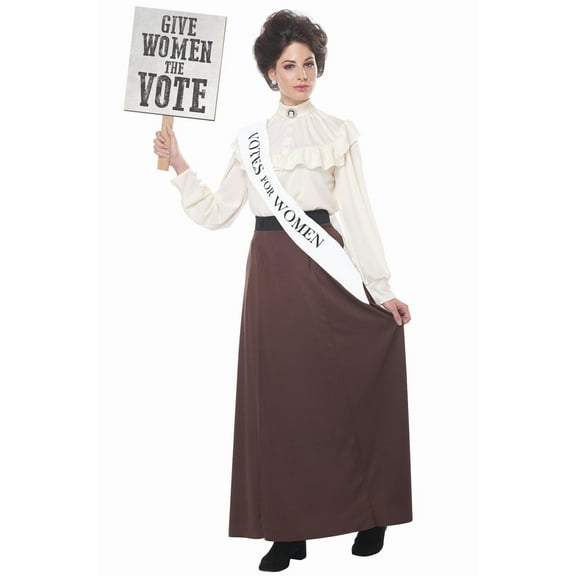 Women's English Suffragette Costume