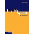 thumbnail image 1 of English Syntax: An Introduction, (Hardcover), 1 of 1